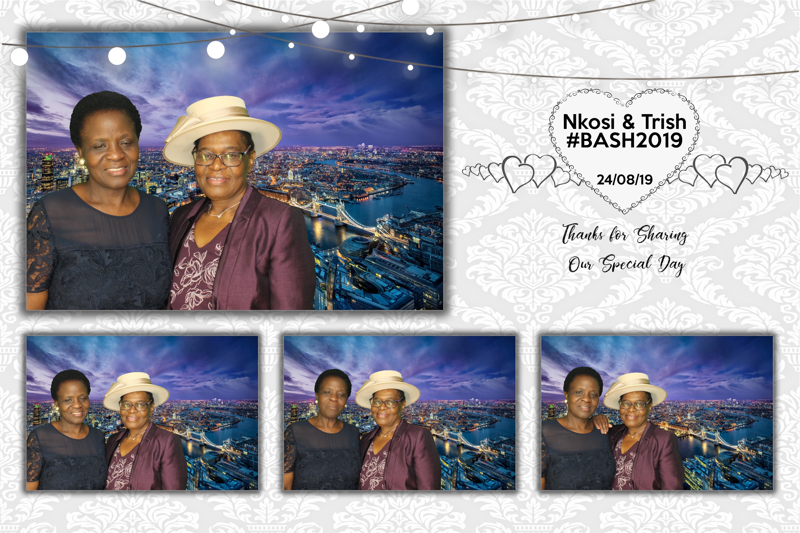 Nkosi & Trish's Wedding  | View more photos from the event at images.mobile-photo-booth.com/u/MobilePhotoBoothUK/Nkosi-Trishs-Wedding